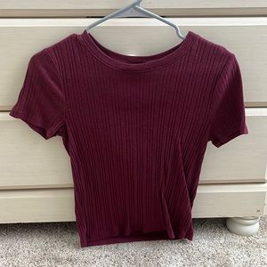 from forever 21, size small, maroon